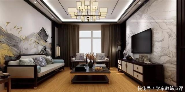 现代|新中式客厅电视墙,儒雅端庄,华丽大方!新中式客厅电视墙,儒雅端庄,华丽大方!