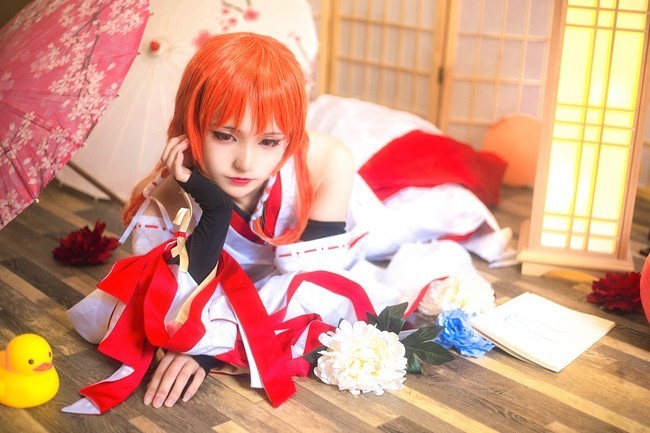 上杉|cos：上杉绘梨衣，冷静下来，总之先找时光机。