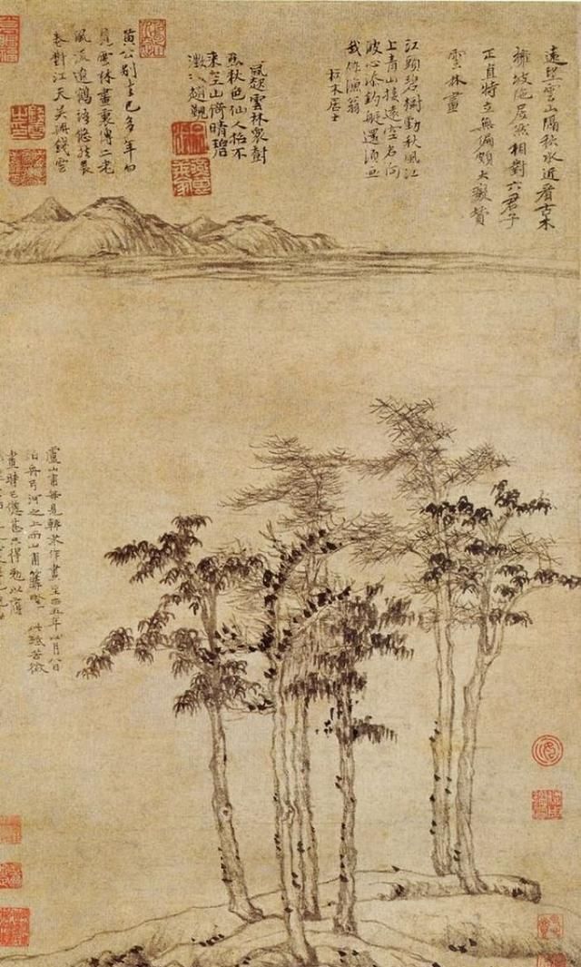 笔法#71岁倪瓒书法了得,自封“书法状元”,隶书笔意人人称赞