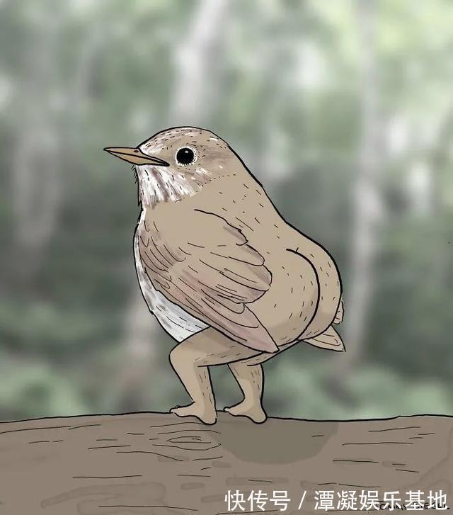 漫画!因鸟腿画得不够写实,遭群嘲,他一气之下将所有的鸟腿都画成这样