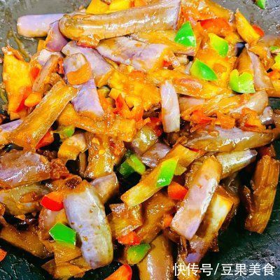 双酱爆茄子这样做，手残党也能当大厨