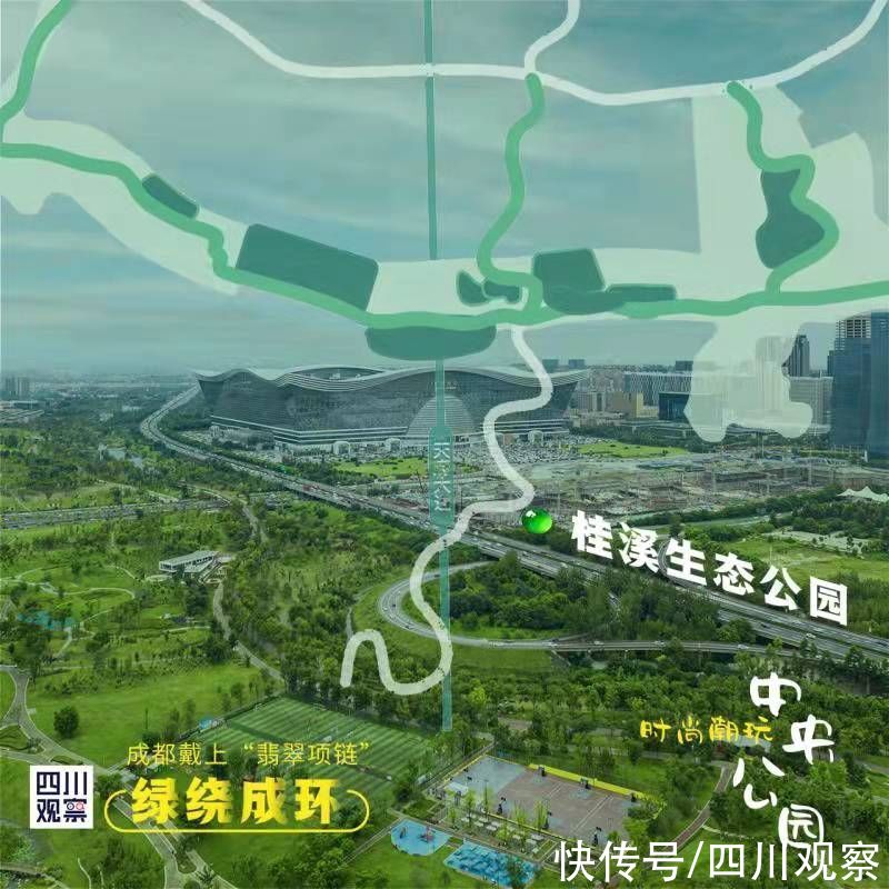 环城|“九宫格”带你逛成都环城生态公园