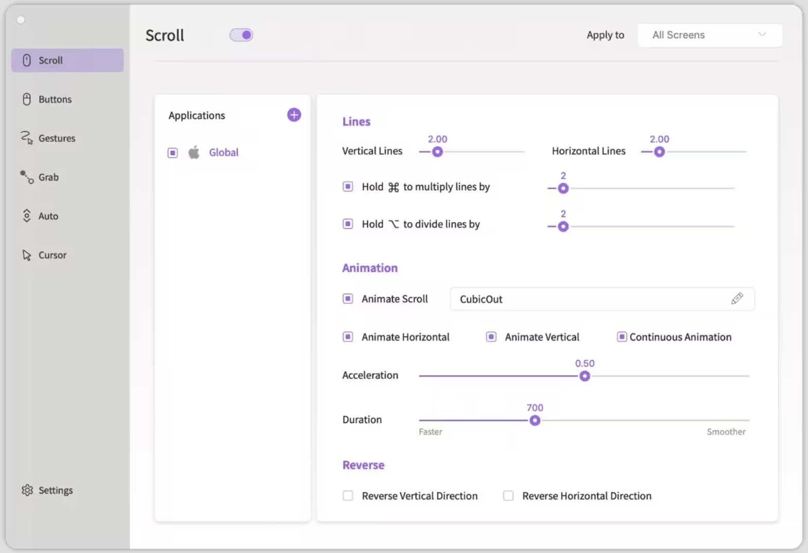 Smooze Pro for Mac v2.0.60 鼠标滚动增强-下载否