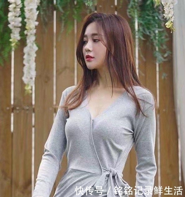 大方|灰色棉布睡衣,系带大方得体,让爱人看得直眼