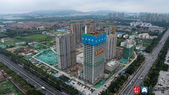 封顶|回迁倒计时!秦楼街道前团岭埠村主体封顶