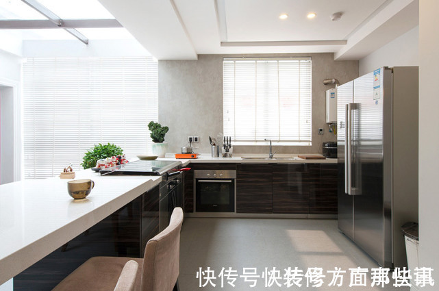 简约风|194平简约风三居室,暖色调的应用,让空间变得温暖热烈起来