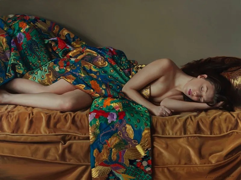 埃文@这色彩、光感、笔触,表现淋漓尽致!他的油画令人陶醉!