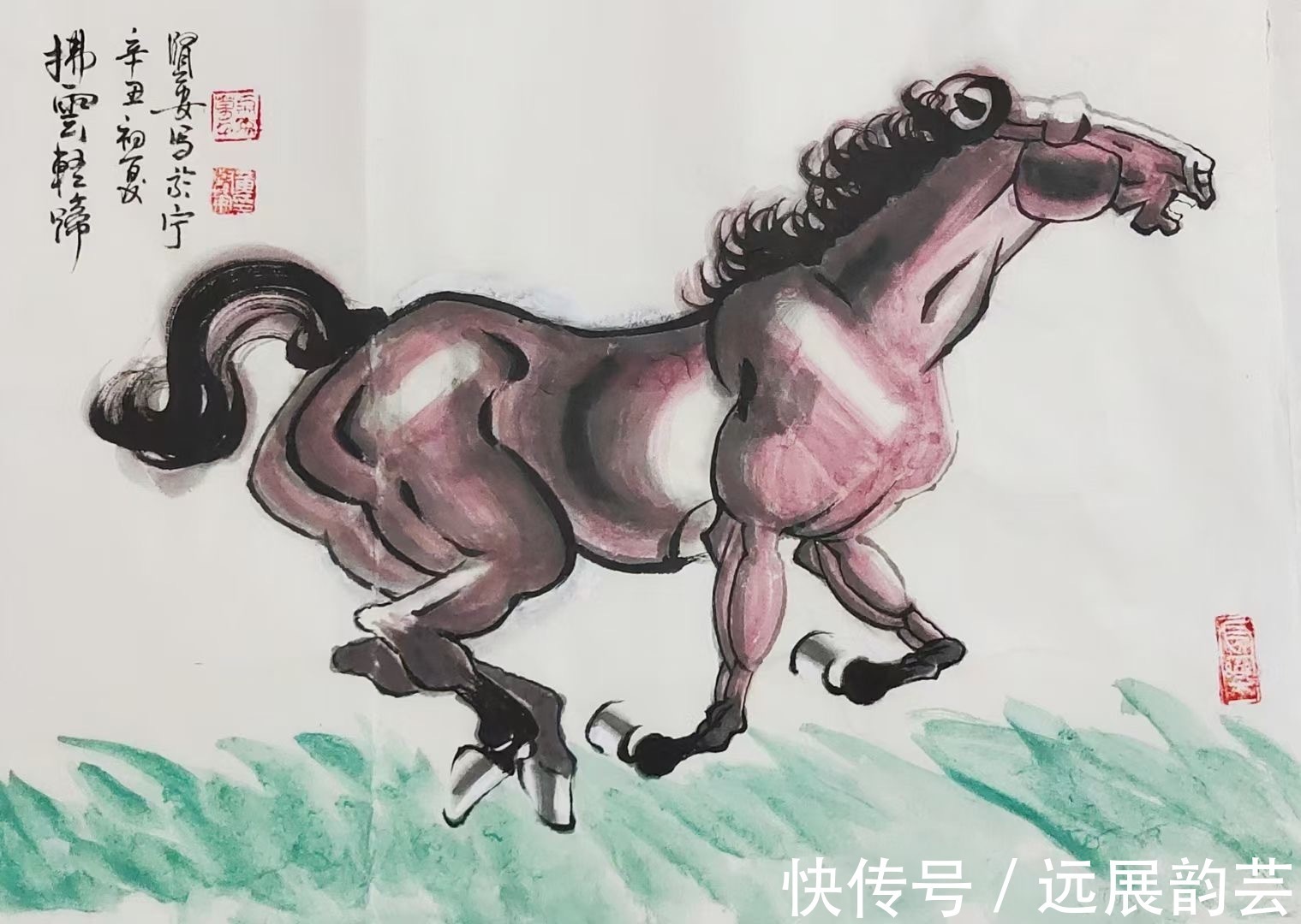 黄贤安|名家风采——画马名家黄贤安艺术欣赏