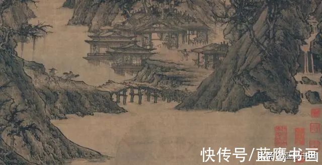 山水画#醉翁之意不在酒，在乎山水之间也—山水画家李成