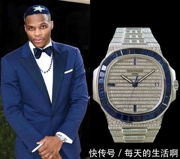 百达翡丽 威少参加纽约慈善舞会,所戴手表价值近50万美元!