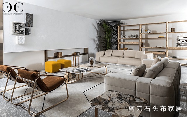 bloom|意大利极简家具品牌,Cornelio Cappellini演绎当代的简约奢华