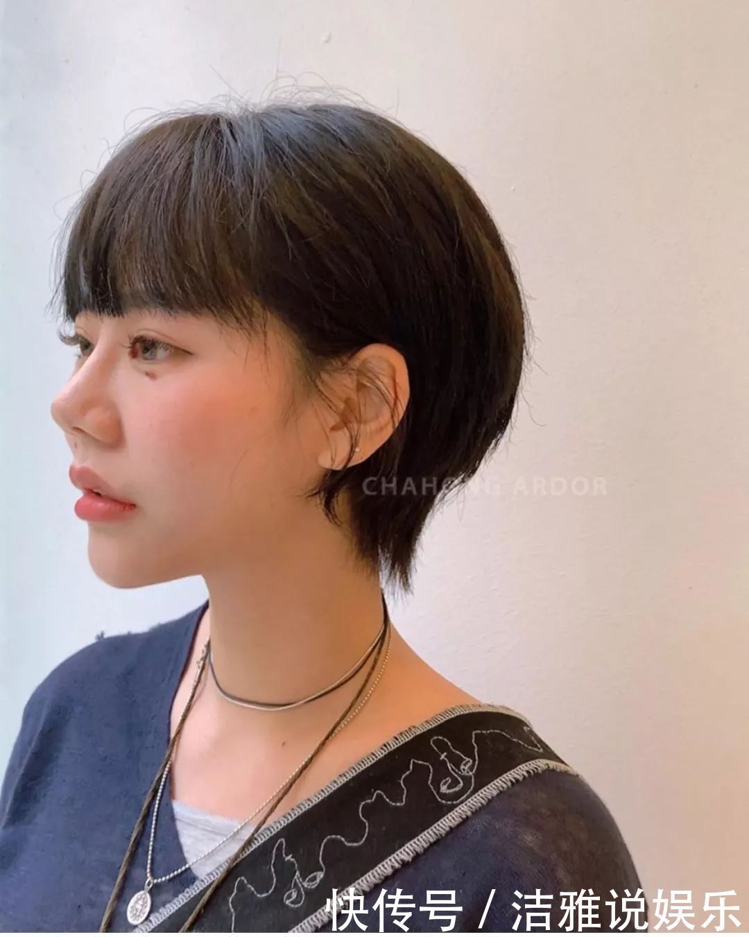 妹子|头发一剪,38变18