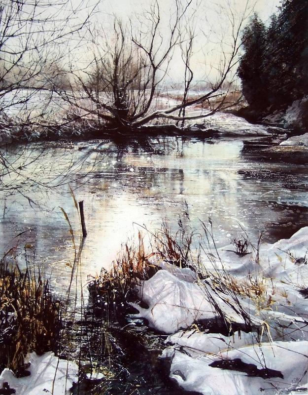 deborah walker@壮丽景色:来自英国的水彩画家 Deborah Walker 绘画作品