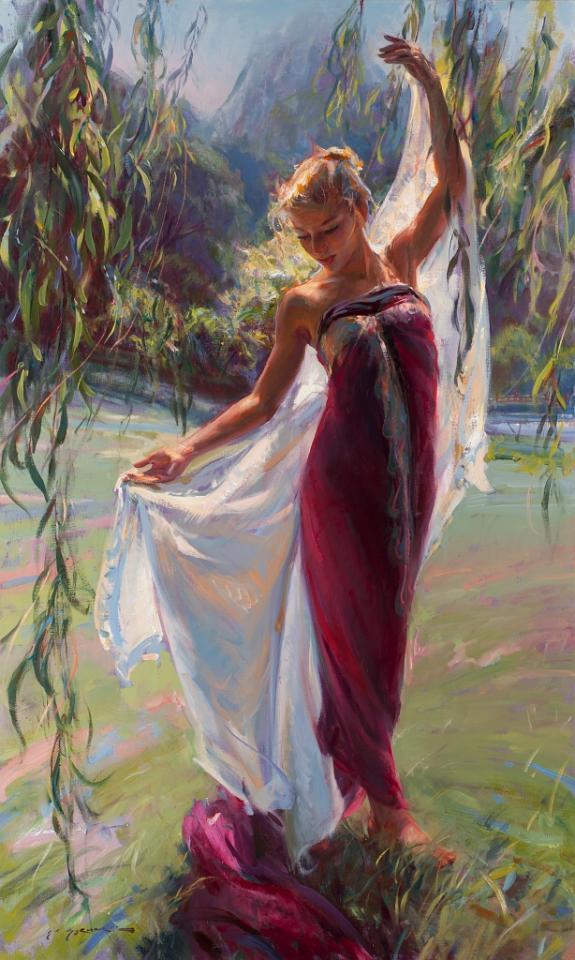 肖像!充满色彩、自由、深度的笔触的人物肖像油画作品