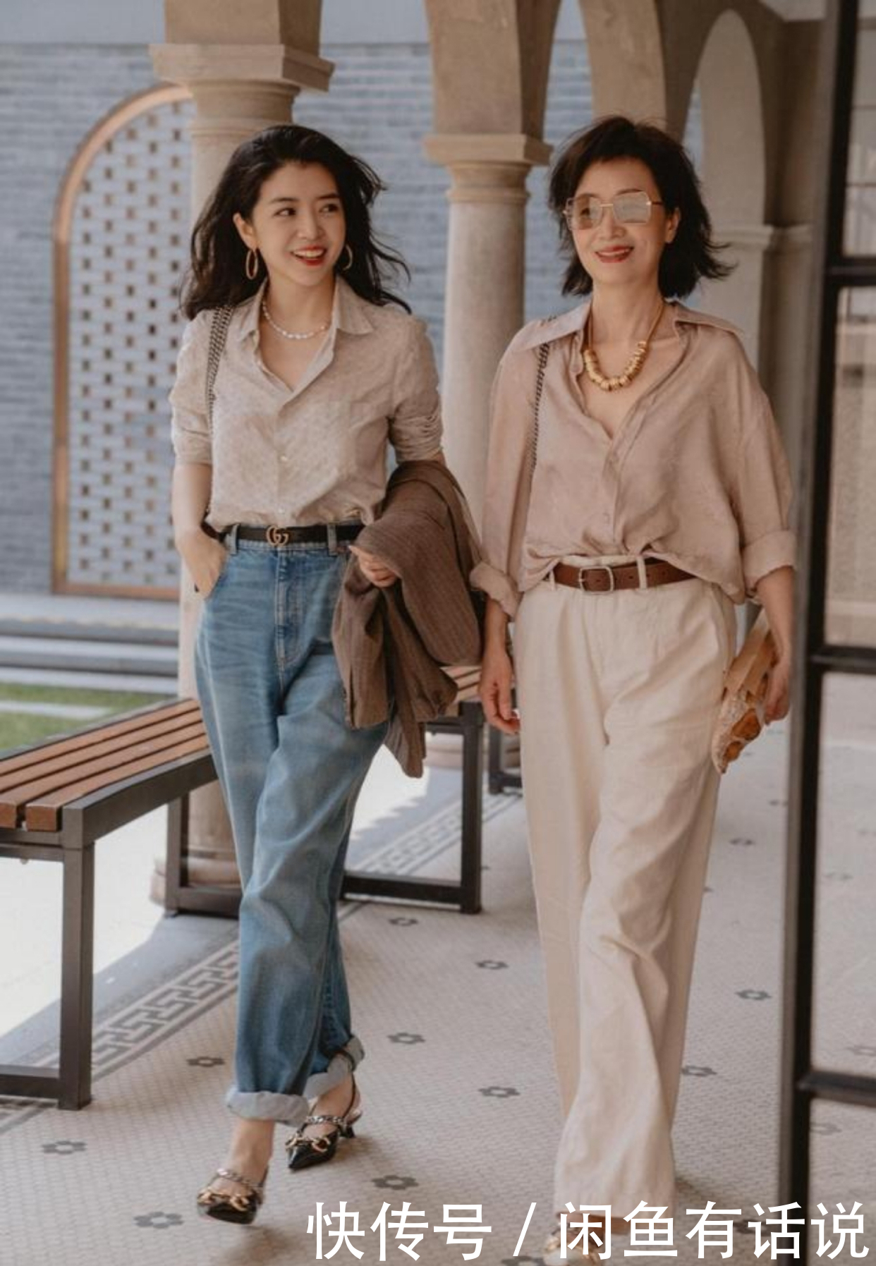 减龄 三木妈妈老得时髦,简约穿搭却有“高级感”,60岁女人该有的样子