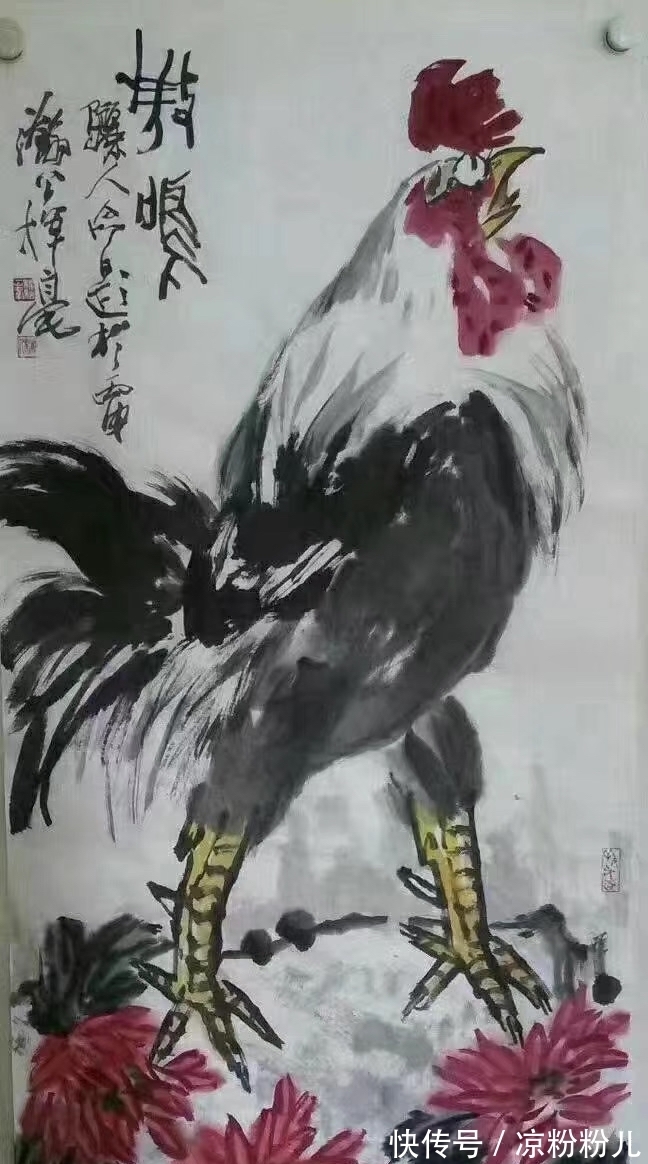笔墨|著名大写意画家魏峰,笔墨酣畅淋漓,尽显大家风范