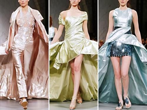 Georges Chakra高定：鱼鳞设计融入礼服，呈现新颖视觉效果