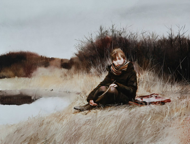 安德烈·扎多林@艺术家安德烈·扎多林的诗意作品,唯美!