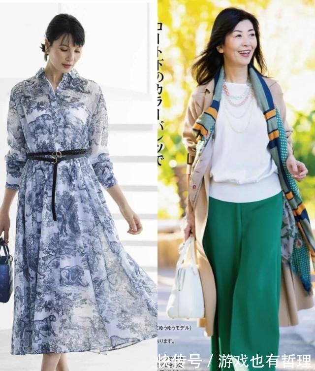 大长腿 时尚不分年龄，50+日本主妇的夏季穿搭，简约又高级，谁能不爱！
