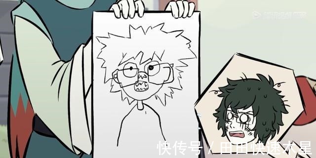 精卫|非人哉哪吒扮演铁面小青天,白泽科普不成还被打,精卫画功尚浅