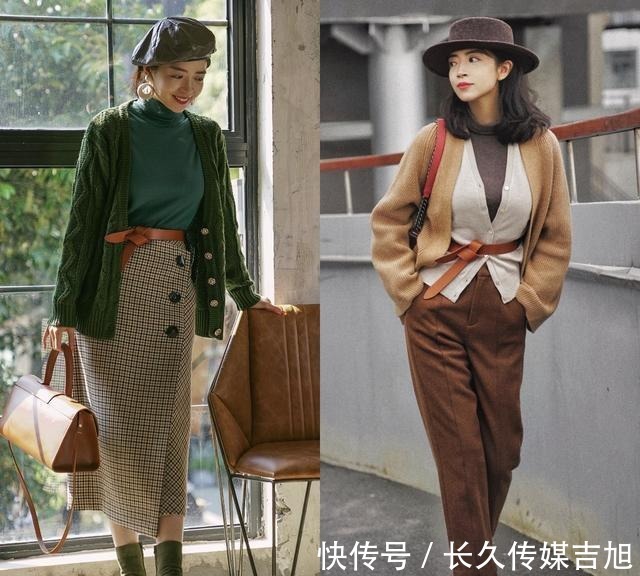 针织衫|秋冬的针织衫不用多，学三木的穿搭思路，温柔减龄又气质