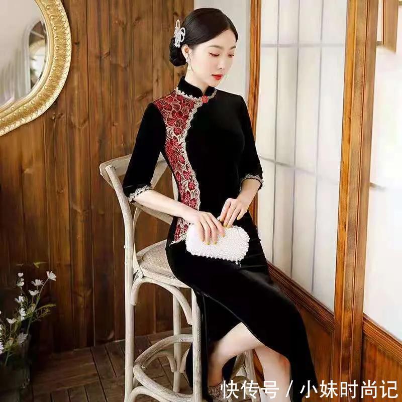 得体|现代改良版旗袍秋冬怎么穿才好看,这四点你一点要知道,得体雅致