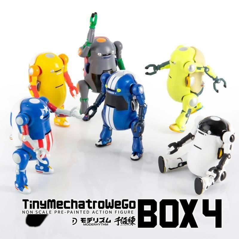 机动机器人WeGo|模玩资讯：千值练《机动机器人WeGo》第四弹 微型 MechatroWego 盒玩