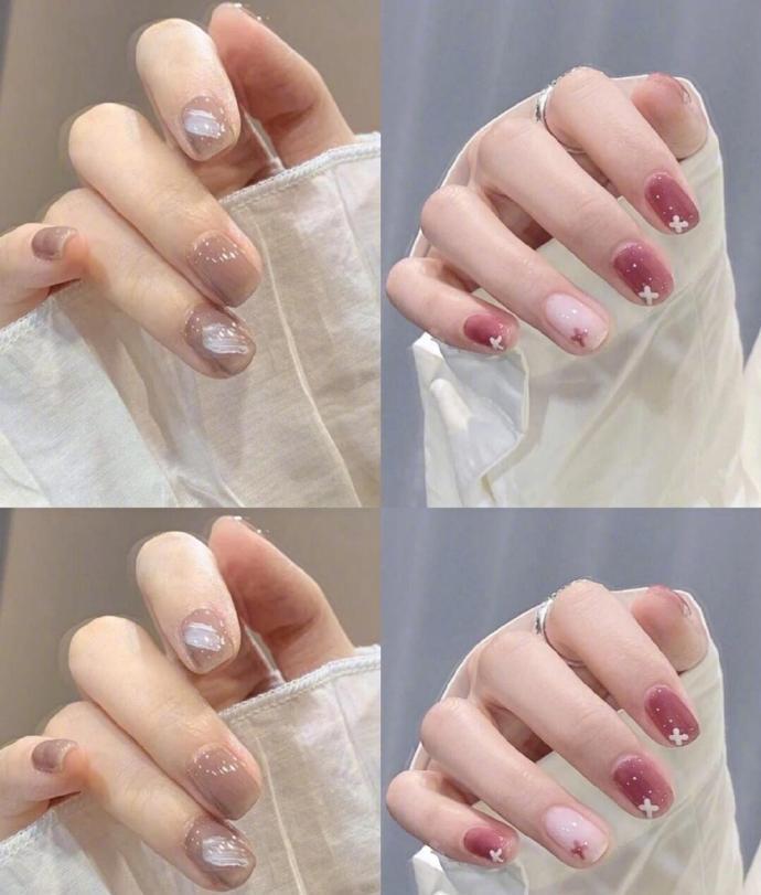 仙女系|美甲别随便乱涂,今年夏天流行的这3种美甲颜色,显白还高级!
