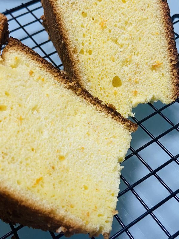 香橙戚风蛋糕(八寸低油版)