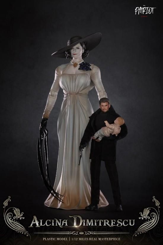 还原|《生化危机8》吸血夫人半可动雕像 完美还原丰韵身材