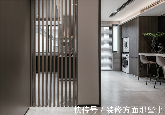 艺术画|140平四房改两房现代风设计,在删繁就简中呈现出诗意的空灵