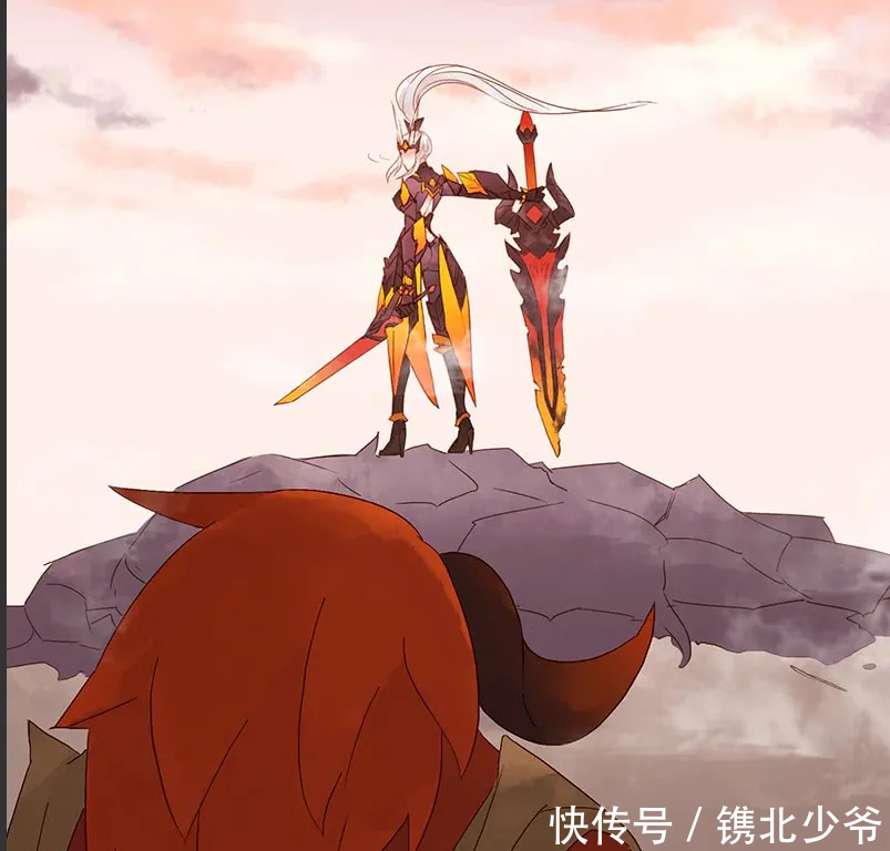 王者荣耀小故事:长城遭魔种入侵?花木兰誓死守卫