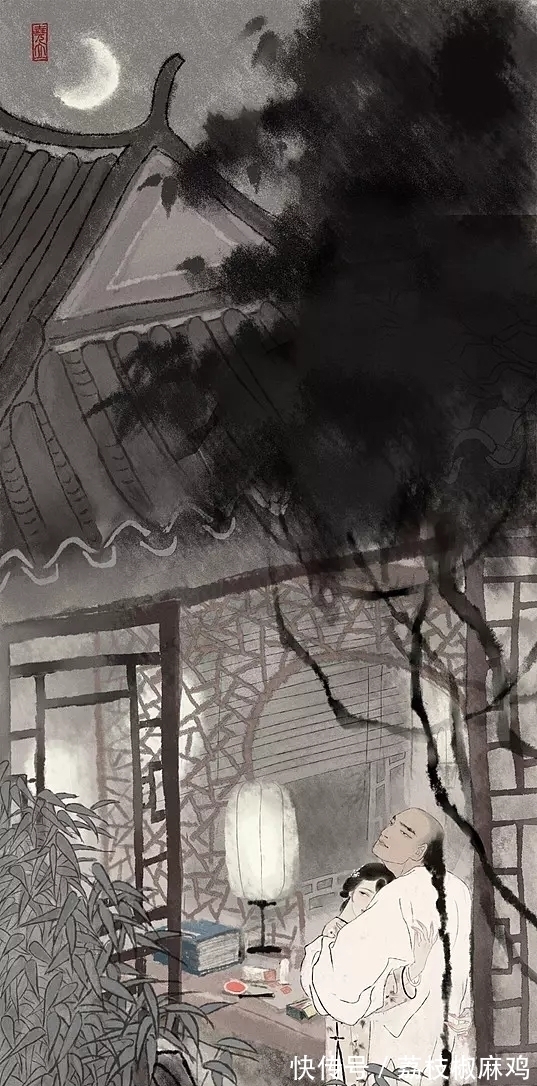 绘画#清华大学才女尧立,她笔下的插画,美到让人窒息