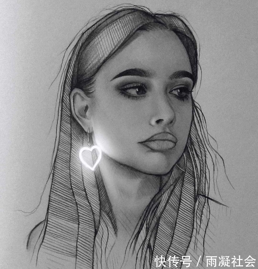 笔刷&素描会发光想要画出这种效果,其实只需几分钟