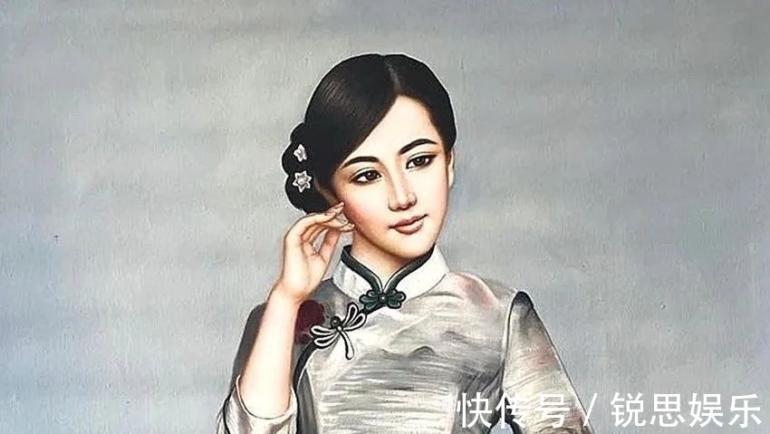 艺术作品#佳人巧笑兮,容华若桃李:油画人物艺术作品