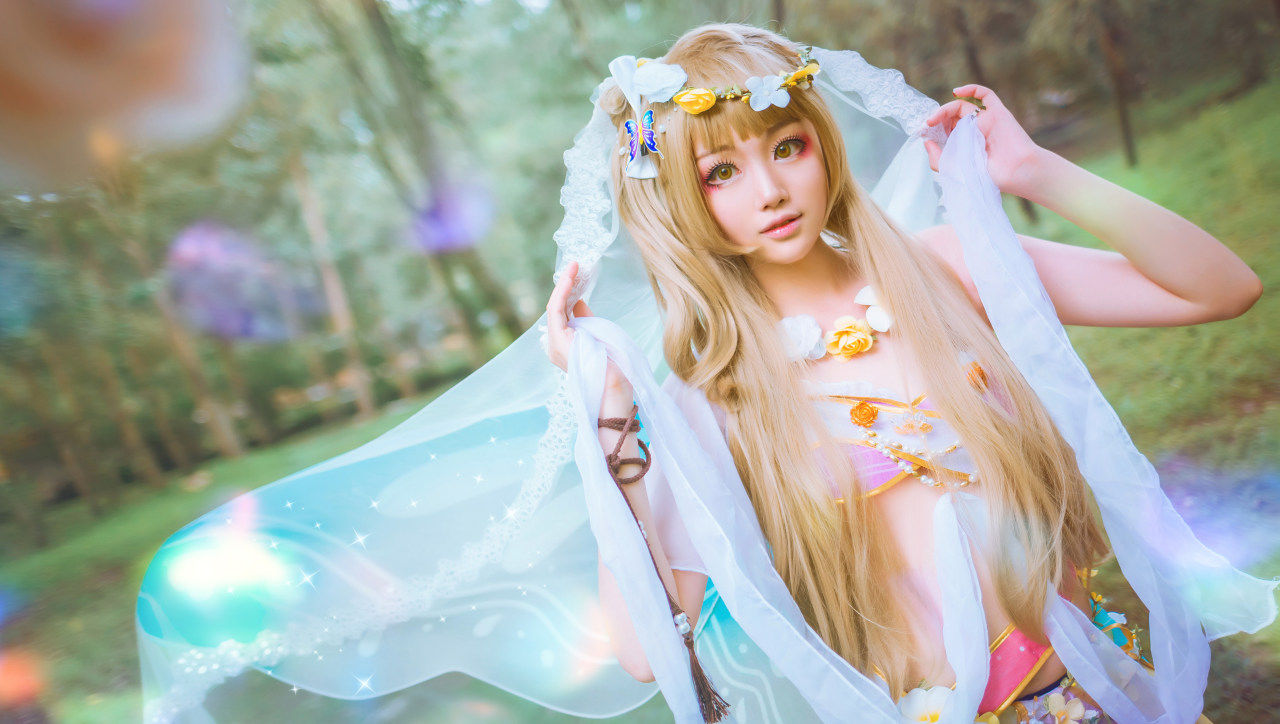 小鸟|LoveLive！南小鸟花精灵觉醒cosplay
