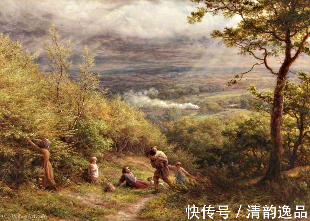 j英国画家詹姆斯·托马斯·林内尔油画作品选集