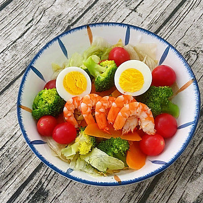 蔬菜沙拉|鲜虾蔬菜沙拉