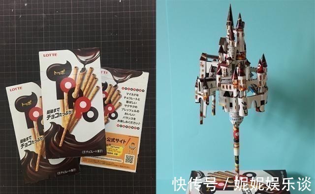 脑洞|大神用零食盒做手办，科幻风的脑洞超炫酷，连细节都很到位