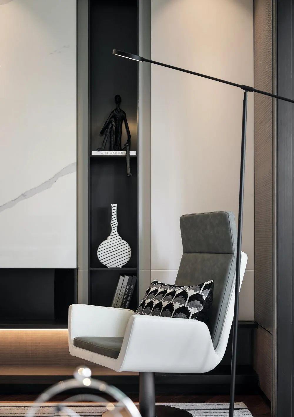 现代|138㎡现代轻奢风就得这么装,空间层次分明,舒适又高级