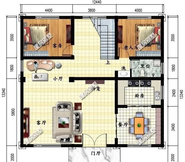 气派性|在老家建新房子,除了要美观和实用性,堂屋也是必不可少的