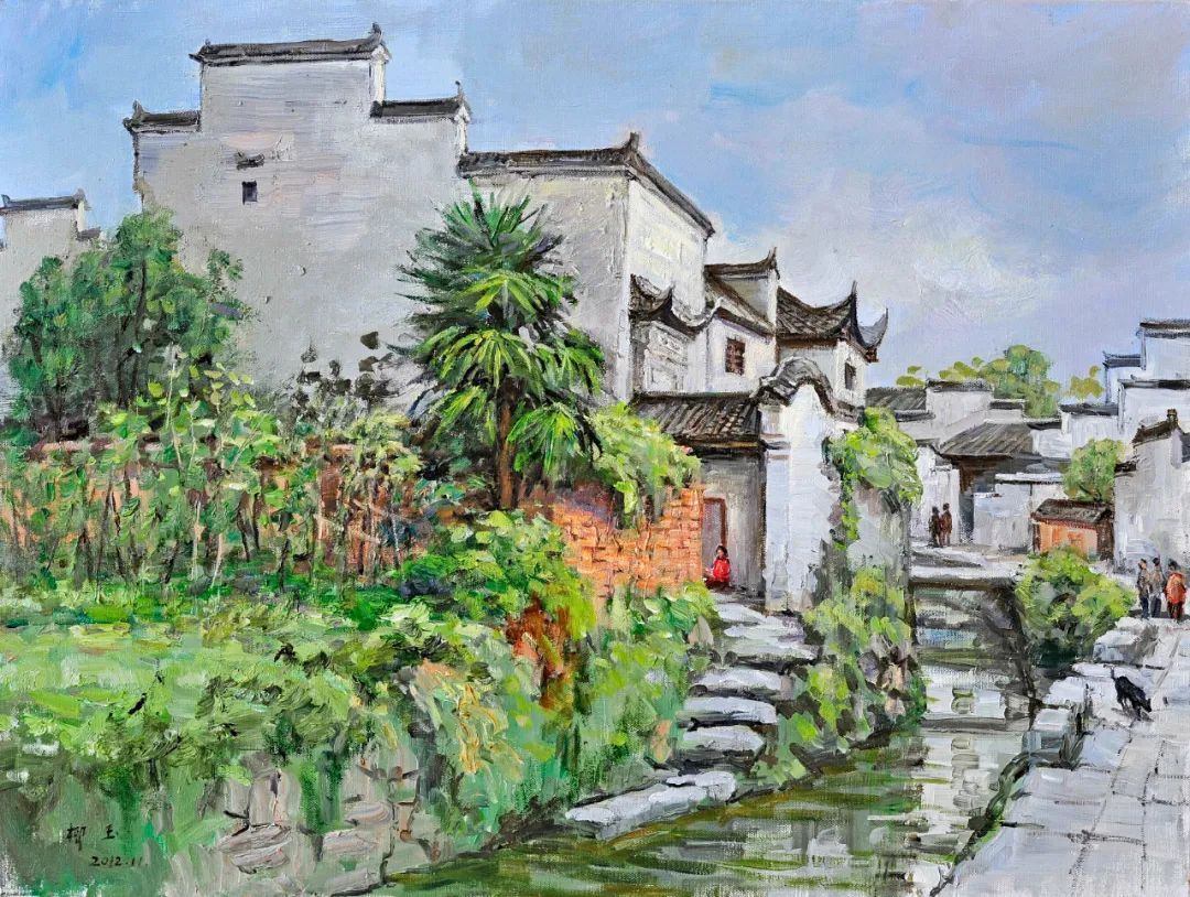 湖南省!全国艺术名家邀请展——柳玉油画作品赏析