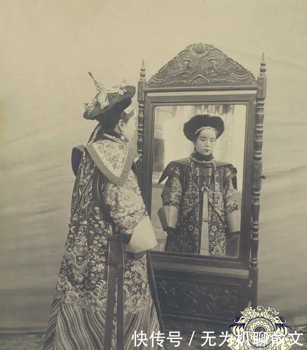 老照片|清末福晋老照片：图五是末代皇帝溥仪的亲生母亲，图八三位最漂亮