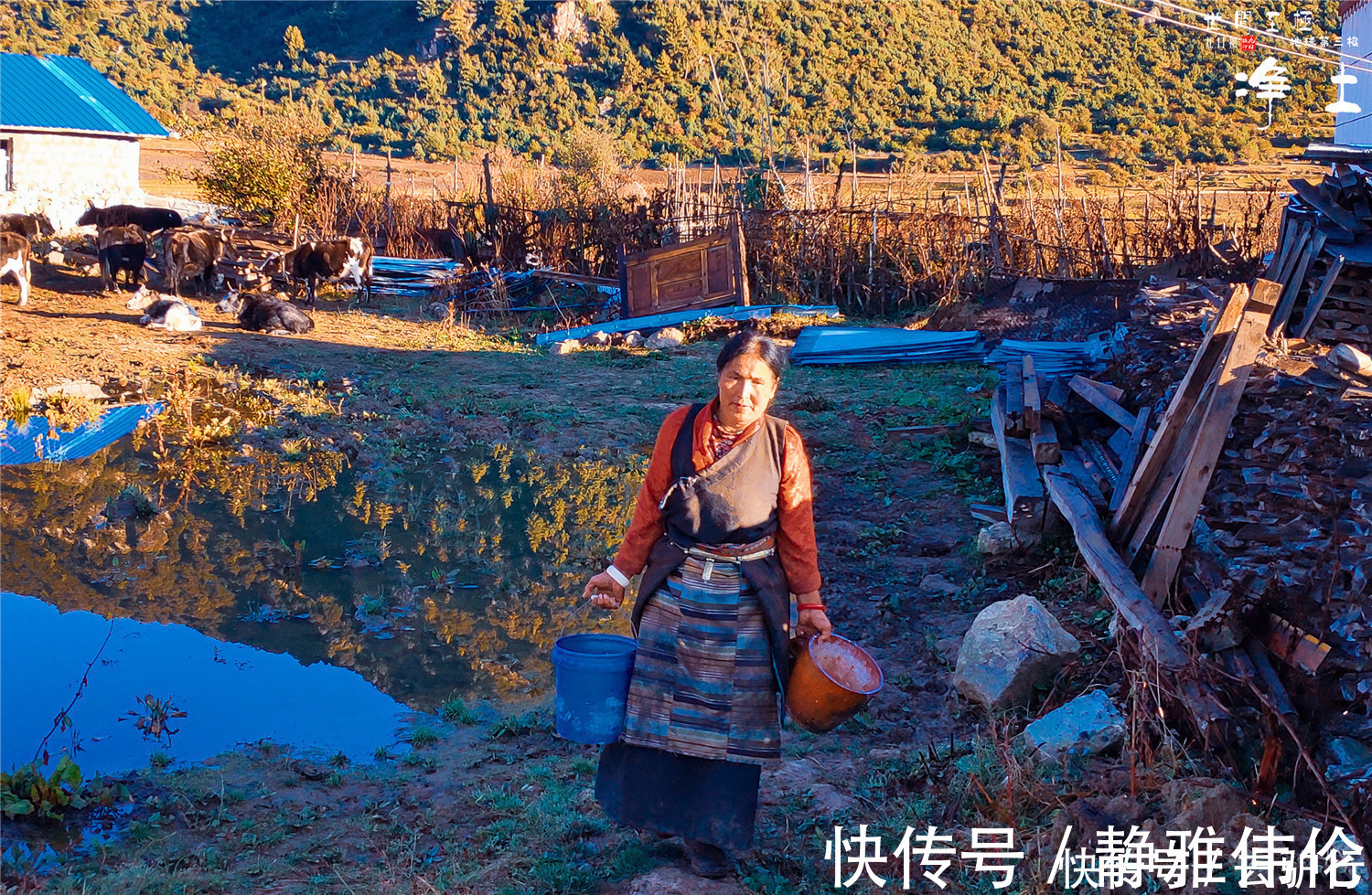 希夏邦马峰|边境上的小山村：面朝雪山如秘境，几十户人有新房、路灯、水泥路