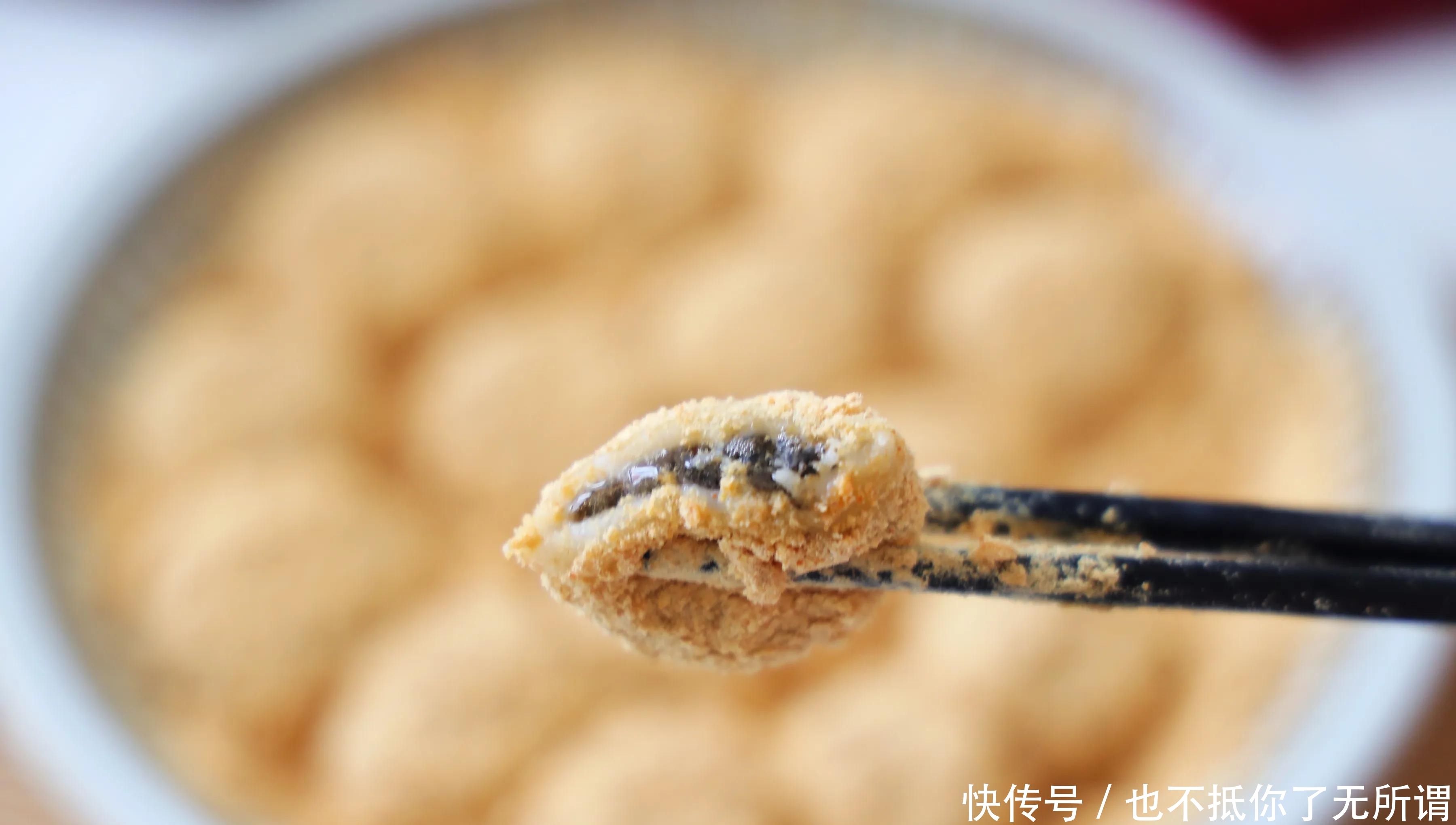 汤圆别直接煮着吃了,多加一步,好吃不甜腻,堪比街边小吃,香!