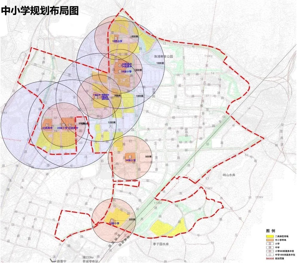 昆明高新一小新校区落子马金铺，后起名校至少有八大校区！