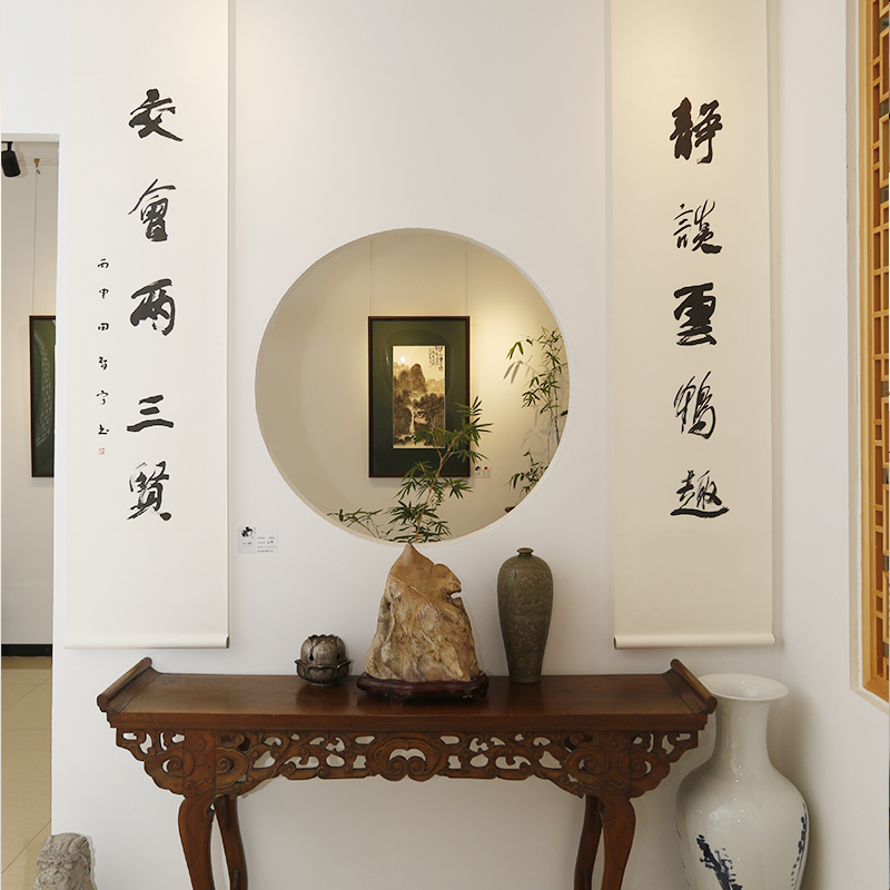 田智宇!心相——田智宇书画展在个山美术馆隆重展出