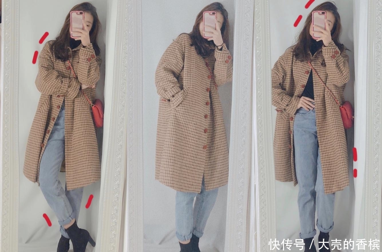 冬季|小个子冬季搭配,大衣才是首选,保暖显瘦兼备!