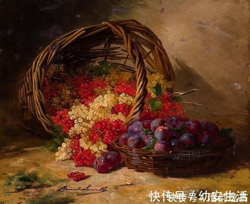 巴黎&法国画家,阿尔弗雷德·阿尔勒·布吕奈尔·德·纳维尔,油画作品欣赏