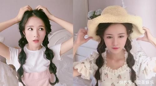 别总扎马尾辫了,现在最火的是“香蕉辫”扎发,明星们都在扎